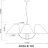 Подвесная люстра Arte Lamp A4086LM-4AB