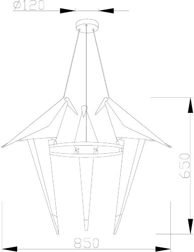 Подвесной светильник Moderli V3071-3PL