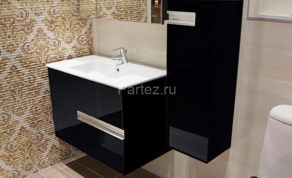 Roca VICTORIA NORD Шкаф-колонна, Black Edition