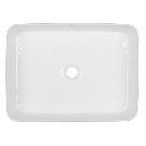Раковина-чаша Azario 505x375x135 накладная, прямоугольная, белый глянец (AZ-2282)