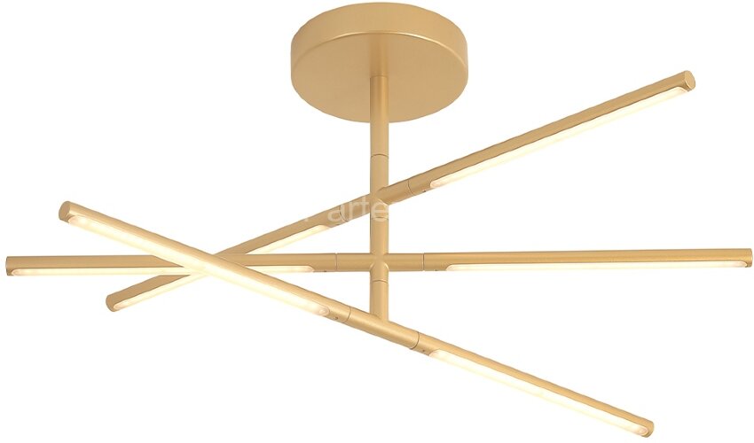 Потолочная люстра Crystal Lux LARGO PL32W D730 GOLD