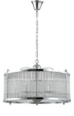 Подвесная люстра Crystal Lux TADEO SP6 D600 CHROME/TRANSPARENTE