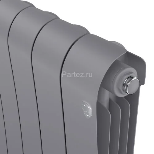 Радиатор биметаллический Royal Thermo Infinity 500 Silver Satin - 12 секц.