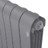 Радиатор биметаллический Royal Thermo Infinity 500 Silver Satin - 12 секц.