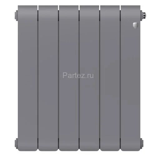 Радиатор биметаллический Royal Thermo Infinity 500 Silver Satin - 6 секц.
