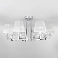 Потолочная люстра Eurosvet 60125/8 хром