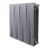 Биметаллический радиатор Royal Thermo PianoForte  500/100-8 (Silver Satin)