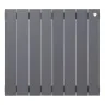 Биметаллический радиатор Royal Thermo PianoForte  500/100-8 (Silver Satin)