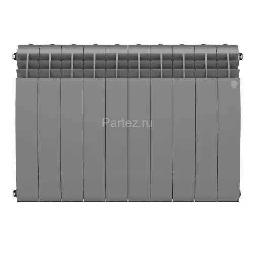 Биметаллический радиатор Royal Thermo BiLiner Silver Satin 500/87-10