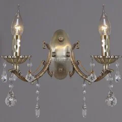 Бра ILLUMICO IL9927-2WSQ-24 AB CASTOR