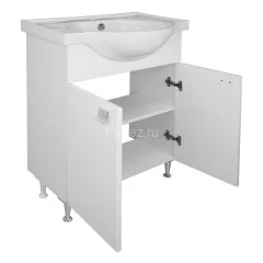 Комплект тумба Стиль София 600х840х430 с раковиной Teo 60 (CS00073483)
