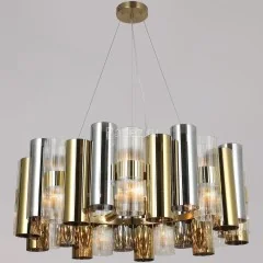 Подвесная люстра ILLUMICO IL0525-6P-79 BRASS