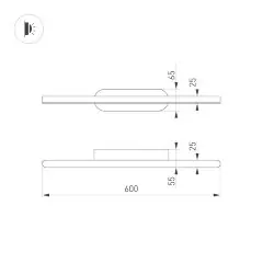 Настенный светильник Arlight 035718