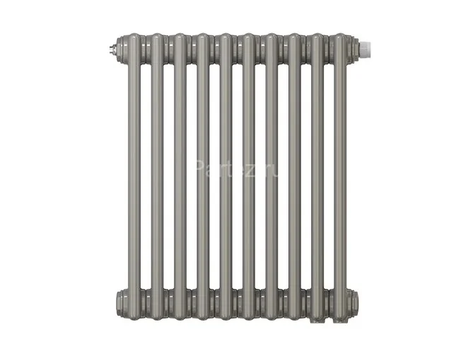 Радиатор трубчатый Zehnder Charleston Retrofit 3057, 8 сек.1/2 ниж.подк. 0325 TL (кроншт.в компл)