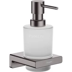 Дозатор для жидкого мыла Hansgrohe AddStoris Шлифованный черный хром (41745340)