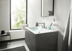 Дозатор для жидкого мыла Hansgrohe AddStoris Шлифованный черный хром (41745340)