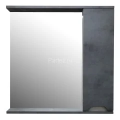 Зеркало-шкаф Loranto Florena 70 700х135х600 правый, темный бетон (CS00090037)