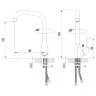 Смеситель Lemark Pramen LM3305C для кухни