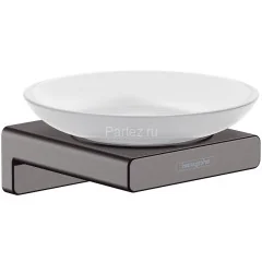 Мыльница Hansgrohe AddStoris, Шлифованный черный хром (41746340)
