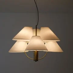 Подвесная люстра Arte Lamp A4086LM-6AB