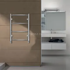 Полотенцесушитель водяной AZARIO VERONA 400/600 4 секции, нижнее/диагональное подключение, 1/2&quot;, хро