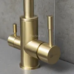 Смеситель Lemark Expert LM5061LGN для кухни с подключением к фильтру с питьевой водой