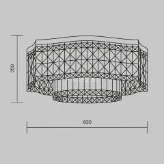 Потолочная люстра Maytoni DIA005CL-10G