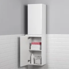 Пенал подвесной Итана Alexa 40 400х316х1600 левый, белый глянец (CS00080604)
