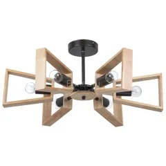 Потолочная люстра Arte Lamp A8030PL-6BK