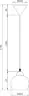 Подвесной светильник Escada 10178/1S White