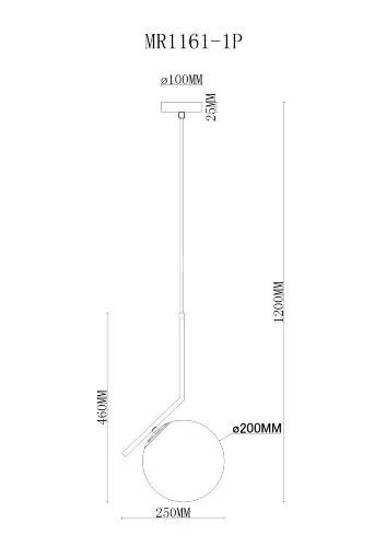 Подвесной светильник MyFar MR1161-1P