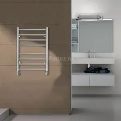 Полотенцесушитель водяной AZARIO PARMA 400/600 8 секций, нижнее/диагональное подключение, 1/2&quot;, хром