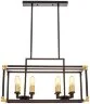 Подвесная люстра Lumina Deco LDP 1140-8 BK+MD