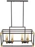 Подвесная люстра Lumina Deco LDP 1140-8 BK+MD