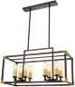 Подвесная люстра Lumina Deco LDP 1140-8 BK+MD