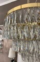 Подвесная люстра Newport 10125+5/C gold