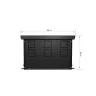 Конвектор внутрипольный Royal Thermo ATRIUM-190/300/1400-DG-U-DB
