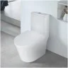 Унитаз-моноблок Azario Scala 360х690х790 безободковый, слив "Торнадо", с быстросъемным сиденьем микр