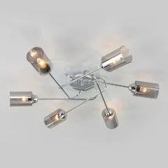 Потолочная люстра Eurosvet 30167/6 хром