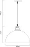 Подвесной светильник Arte Lamp A4249SP-1BK
