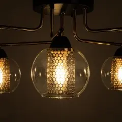 Потолочная люстра Arte Lamp A7045PL-6BK