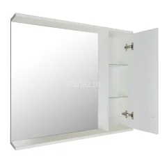 Зеркало-шкаф Loranto Janet 80 800х700х140, механизм доводчика, ольха (CS00049713)