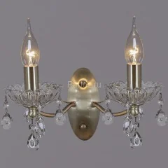 Бра ILLUMICO IL0265-2WSQ-24 AB CASTOR