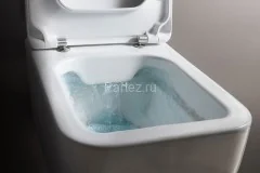 Унитаз подвесной Laufen Pro S Rimless скрытый ободок, с сиденьем микролифт, белый (8.2096.2.000.000.