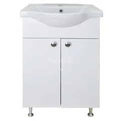 Комплект тумба Моника New 60 (600х820х460) с раковиноBasic 60 (CS00071366)