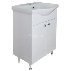 Комплект тумба Моника New 60 (600х820х460) с раковиноBasic 60 (CS00071366)