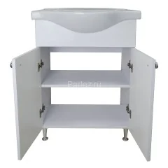 Комплект тумба Моника New 60 (600х820х460) с раковиноBasic 60 (CS00071366)