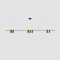 Подвесной светильник Denkirs DK4063-BK+SG