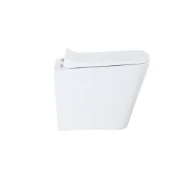 Унитаз подвесной Azario Teramo 490х340х350 безободковый, с сиденьем микролифт (AZ-0052)