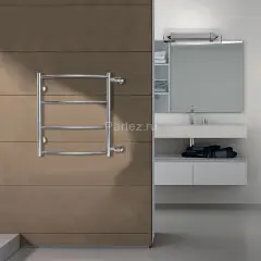 Полотенцесушитель водяной AZARIO VERONA 500/600 4 секции, боковое подключение, 1&quot;, хром (AZ04556)